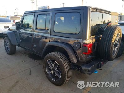 Drugie zdjęcie samochodu z przodu: 2024 JEEP WRANGLER 4XE VIN:1C4RJXN63RW356172 - miniatura
