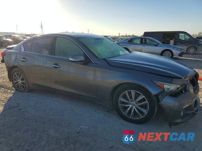 Czwarte zdjęcie samochodu z boku: 2016 INFINITI Q50 VIN:JN1EV7APXGM303076 - miniatura