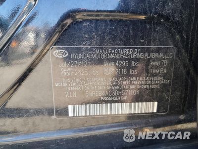 Zdjęcie 13 z 14 samochodu: 2013 HYUNDAI SONATA GLS VIN:5NPEB4AC3DH571104 - miniatura