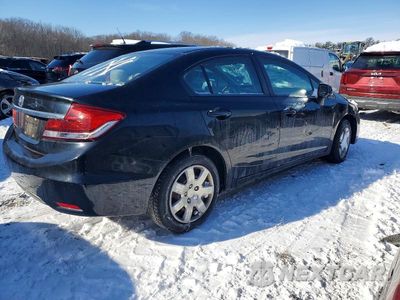 Trzecie zdjęcie samochodu z tyłu: 2013 HONDA CIVIC LX VIN:19XFB2F52DE225634 - miniatura