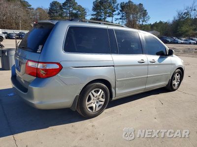 Trzecie zdjęcie samochodu z tyłu: 2007 HONDA ODYSSEY EXL VIN:5FNRL38757B120499 - miniatura