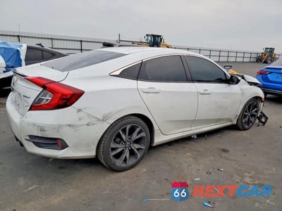 Trzecie zdjęcie samochodu z tyłu: 2019 HONDA CIVIC SPORT VIN:2HGFC2F83KH523006 - miniatura
