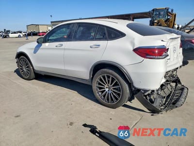 Drugie zdjęcie samochodu z przodu: 2022 MERCEDES-BENZ GLC COUPE 300 4MATIC VIN:W1N0J8EB4NG014268 - miniatura