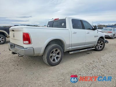 Trzecie zdjęcie samochodu z tyłu: 2014 RAM 1500 LARAMIE VIN:1C6RR6NT6ES391595 - miniatura