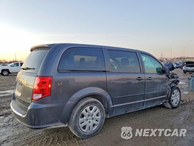 Trzecie zdjęcie samochodu z tyłu: 2017 DODGE GRAND CARAVAN SE VIN:2C4RDGBG8HR736815 - miniatura