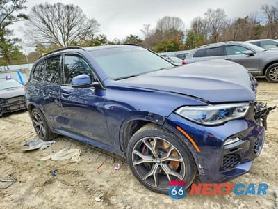 Czwarte zdjęcie samochodu z boku: 2021 BMW X5 M50I VIN:5UXJU4C01M9E62064 - miniatura