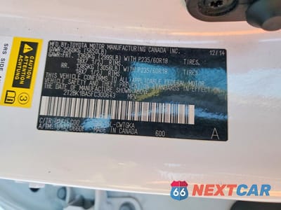 Zdjęcie 13 z 13 samochodu: 2015 LEXUS RX 350 BASE VIN:2T2BK1BA5FC300643 - miniatura