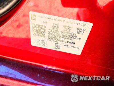 Zdjęcie 12 z 13 samochodu: 2018 CHEVROLET SILVERADO K1500 LT VIN:3GCUKREC9JG430206 - miniatura