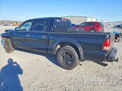 Drugie zdjęcie samochodu z przodu: 2004 DODGE DAKOTA QUAD SLT VIN:1D7HL48N04S790224 - miniatura