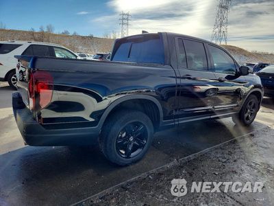 Trzecie zdjęcie samochodu z tyłu: 2023 HONDA RIDGELINE BLACK EDITION VIN:5FPYK3F82PB052633 - miniatura
