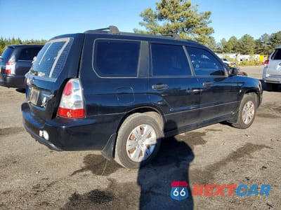 Trzecie zdjęcie samochodu z tyłu: 2008 SUBARU FORESTER 2.5X VIN:JF1SG63668H725063 - miniatura