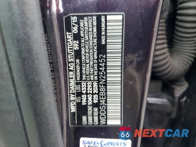 Zdjęcie 12 z 12 samochodu: 2015 MERCEDES-BENZ CLA 250 VIN:WDDSJ4EB8FN254452 - miniatura