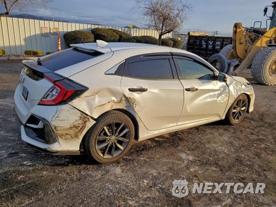 Trzecie zdjęcie samochodu z tyłu: 2020 HONDA CIVIC EX VIN:SHHFK7H65LU217845 - miniatura
