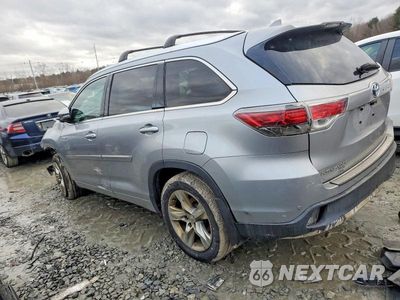 Drugie zdjęcie samochodu z przodu: 2015 TOYOTA HIGHLANDER HYBRID LIMITED VIN:5TDDCRFH8FS008976 - miniatura