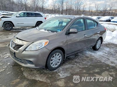 2012 NISSAN VERSA S 3N1CN7AP1CL905814 - główne zdjęcie licytacji z USA - miniatura