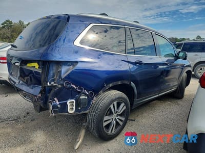 Trzecie zdjęcie samochodu z tyłu: 2016 HONDA PILOT EXL VIN:5FNYF5H54GB001503 - miniatura