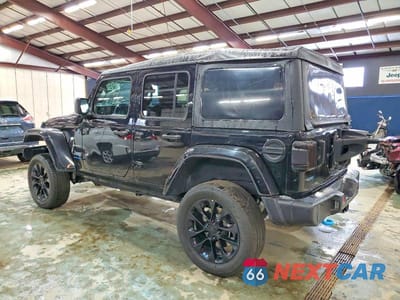 Drugie zdjęcie samochodu z przodu: 2023 JEEP WRANGLER SAHARA 4XE VIN:1C4JJXP67PW696061 - miniatura