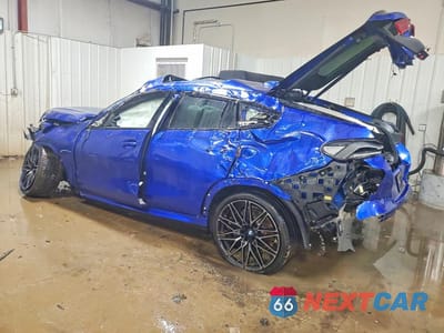 Drugie zdjęcie samochodu z przodu: 2021 BMW X6 M VIN:5YMCY0C06M9F10446 - miniatura