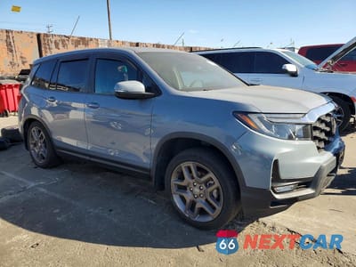 Czwarte zdjęcie samochodu z boku: 2022 HONDA PASSPORT VIN:5FNYF7H54NB003955 - miniatura