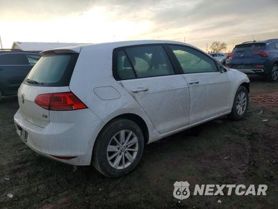 Trzecie zdjęcie samochodu z tyłu: 2015 VOLKSWAGEN GOLF VIN:3VW217AU3FM044142 - miniatura