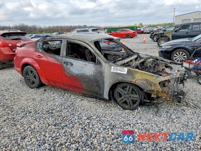 Czwarte zdjęcie samochodu z boku: 2012 DODGE AVENGER SXT VIN:1C3CDZCB8CN126203 - miniatura