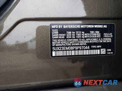 Zdjęcie 14 z 14 samochodu: 2023 BMW X7 XDRIVE40I VIN:5UX23EM08P9P97044 - miniatura