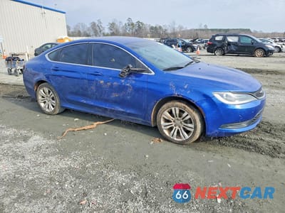 Czwarte zdjęcie samochodu z boku: 2016 CHRYSLER 200 LIMITED VIN:1C3CCCAB6GN117721 - miniatura