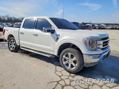 Czwarte zdjęcie samochodu z boku: 2022 FORD F150 SUPERCREW VIN:1FTEW1EP3NFB98108 - miniatura