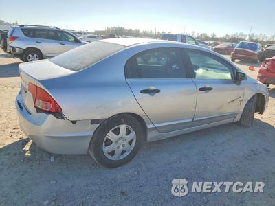 Trzecie zdjęcie samochodu z tyłu: 2006 HONDA CIVIC DX VIN:1HGFA16206L032395 - miniatura