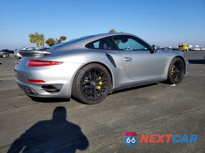 Trzecie zdjęcie samochodu z tyłu: 2014 PORSCHE 911 TURBO VIN:WP0AD2A95ES167855 - miniatura