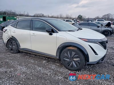 Czwarte zdjęcie samochodu z boku: 2023 NISSAN ARIYA ENGAGE VIN:JN1AF0BA4PM409794 - miniatura