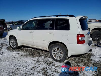 Drugie zdjęcie samochodu z przodu: 2007 TOYOTA HIGHLANDER HYBRID VIN:JTEEW21AX70046691 - miniatura
