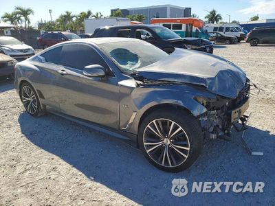Czwarte zdjęcie samochodu z boku: 2017 INFINITI Q60 BASE VIN:JN1CV7EK4HM111241 - miniatura