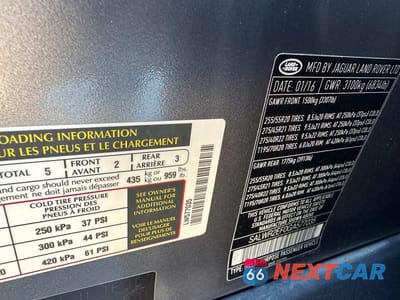 Zdjęcie 10 z 10 samochodu: 2016 LAND ROVER RANGE ROVER SPORT SC VIN:SALWR2EF0GA577035 - miniatura