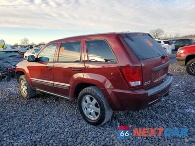 Drugie zdjęcie samochodu z przodu: 2008 JEEP GRAND CHEROKEE LAREDO VIN:1J8GR48K78C234379 - miniatura