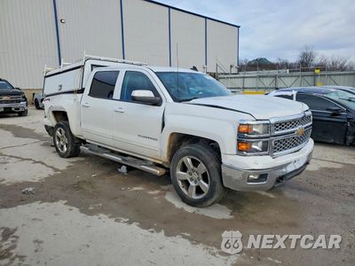 Czwarte zdjęcie samochodu z boku: 2015 CHEVROLET SILVERADO K1500 LT VIN:3GCUKREC3FG505778 - miniatura
