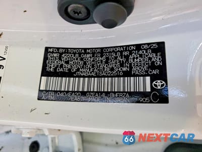 Zdjęcie 12 z 15 samochodu: 2025 TOYOTA GR COROLLA CORE VIN:JTNABAAE1SA022516 - miniatura
