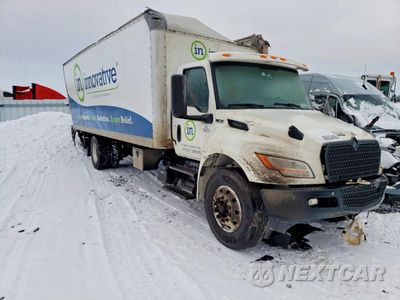 Czwarte zdjęcie samochodu z boku: 2023 INTERNATIONAL MV607 - BOX TRUCK VIN:3HAEUMML7PL460707 - miniatura