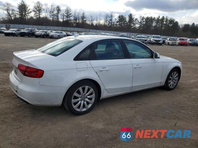 Trzecie zdjęcie samochodu z tyłu: 2014 AUDI A4 PREMIUM VIN:WAUBFAFLXEN030189 - miniatura