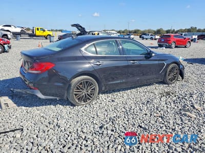 Trzecie zdjęcie samochodu z tyłu: 2019 GENESIS G70 VIN:KMTG34LA6KU021479 - miniatura