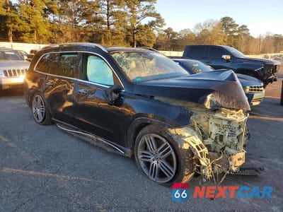 Czwarte zdjęcie samochodu z boku: 2021 MERCEDES-BENZ GLS 450 4MATIC VIN:4JGFF5KE7MA394185 - miniatura