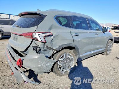 Trzecie zdjęcie samochodu z tyłu: 2022 HYUNDAI SANTA FE LIMITED VIN:5NMS44AL2NH451015 - miniatura