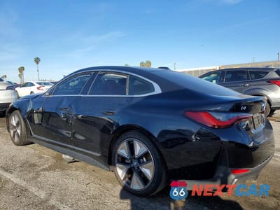 Drugie zdjęcie samochodu z przodu: 2024 BMW I4 EDRIVE 40 VIN:WBY73AW01RFS57616 - miniatura