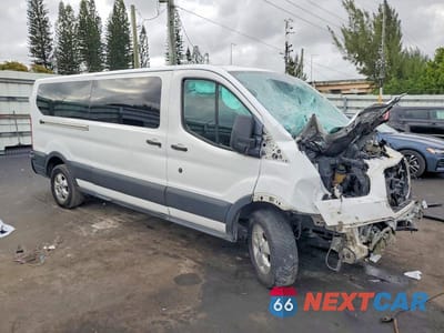 Czwarte zdjęcie samochodu z boku: 2017 FORD TRANSIT T-350 VIN:1FBZX2YMXHKA47143 - miniatura