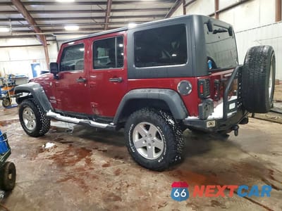 Drugie zdjęcie samochodu z przodu: 2012 JEEP WRANGLER UNLIMITED SPORT VIN:1C4BJWDG0CL279436 - miniatura