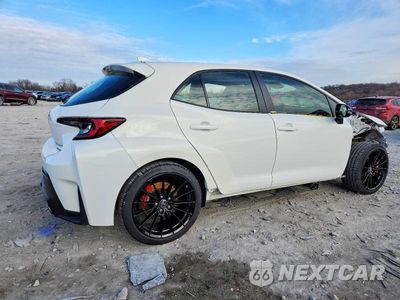 Trzecie zdjęcie samochodu z tyłu: 2023 TOYOTA GR COROLLA CORE VIN:JTNABAAEXPA006029 - miniatura
