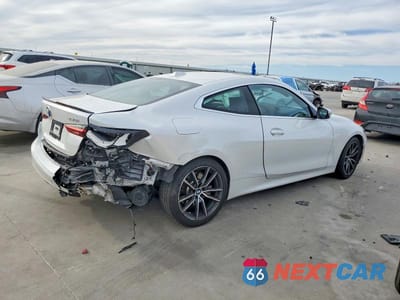 Trzecie zdjęcie samochodu z tyłu: 2024 BMW 430I VIN:WBA53AP05RCR85557 - miniatura