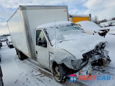 Czwarte zdjęcie samochodu z boku: 2018 FORD E450 BOX TRUCK VIN:1FDWE4F68JDC32656 - miniatura