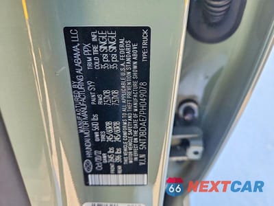 Zdjęcie 12 z 12 samochodu: 2023 HYUNDAI SANTA CRUZ SEL VIN:5NTJBDAE7PH049078 - miniatura