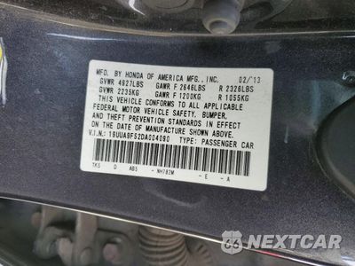 Zdjęcie 12 z 12 samochodu: 2013 ACURA TL TECH VIN:19UUA9F52DA004090 - miniatura